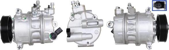 LUCAS ACP01257 - Compressor, air conditioning autospares.lv