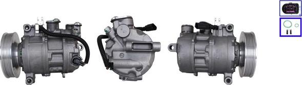 LUCAS ACP01287 - Compressor, air conditioning autospares.lv