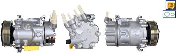 LUCAS ACP01275 - Compressor, air conditioning autospares.lv