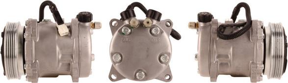 LUCAS ACP151 - Compressor, air conditioning autospares.lv
