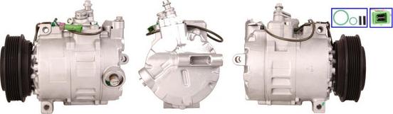 LUCAS ACP118 - Compressor, air conditioning autospares.lv