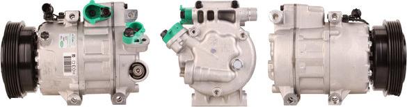 LUCAS ACP851 - Compressor, air conditioning autospares.lv