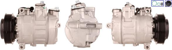 LUCAS ACP298 - Compressor, air conditioning autospares.lv