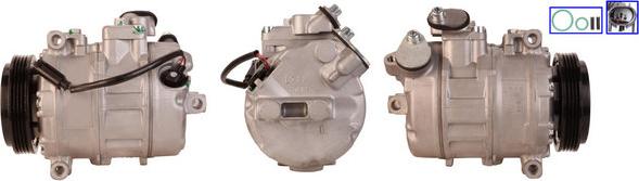 LUCAS ACP726 - Compressor, air conditioning autospares.lv