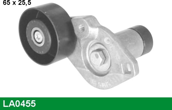 LUCAS LA0455 - Belt Tensioner, v-ribbed belt autospares.lv