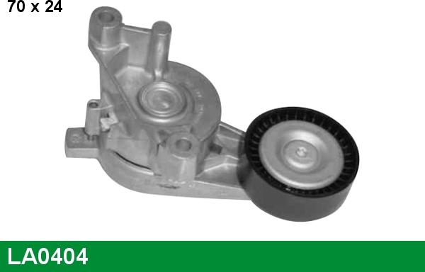 LUCAS LA0404 - Belt Tensioner, v-ribbed belt autospares.lv