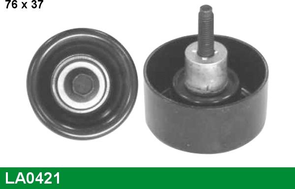 LUCAS LA0421 - Belt Tensioner, v-ribbed belt autospares.lv