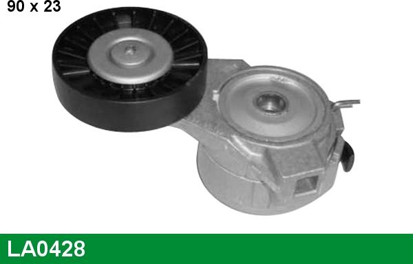 LUCAS LA0428 - Belt Tensioner, v-ribbed belt autospares.lv