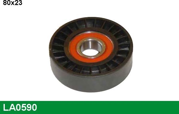 LUCAS LA0590 - Pulley, v-ribbed belt autospares.lv