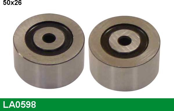 LUCAS LA0598 - Pulley, v-ribbed belt autospares.lv