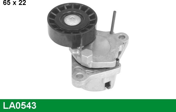 LUCAS LA0543 - Belt Tensioner, v-ribbed belt autospares.lv