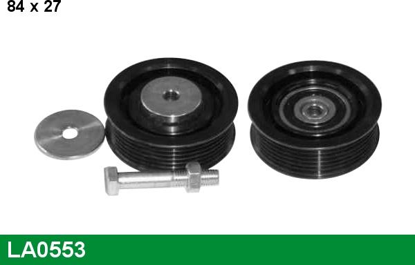 LUCAS LA0553 - Belt Tensioner, v-ribbed belt autospares.lv