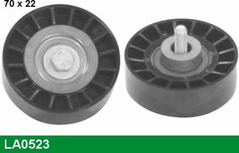 Technox TP21429 - Pulley, v-ribbed belt autospares.lv