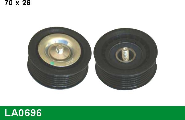 LUCAS LA0696 - Belt Tensioner, v-ribbed belt autospares.lv