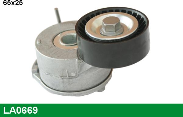 LUCAS LA0669 - Belt Tensioner, v-ribbed belt autospares.lv