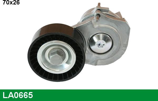 LUCAS LA0665 - Belt Tensioner, v-ribbed belt autospares.lv