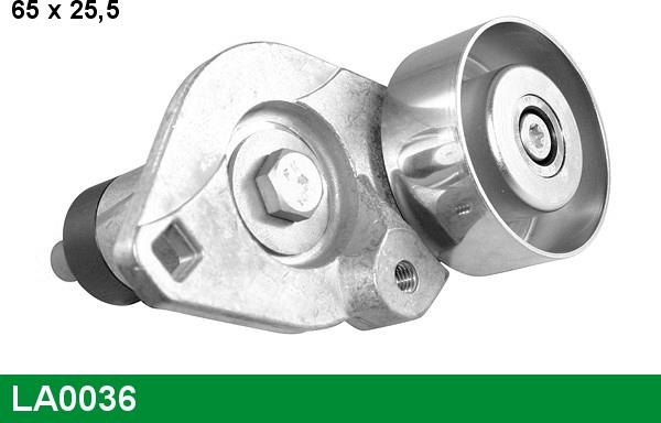 LUCAS LA0036 - Belt Tensioner, v-ribbed belt autospares.lv