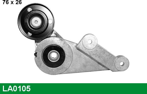 LUCAS LA0105 - Belt Tensioner, v-ribbed belt autospares.lv