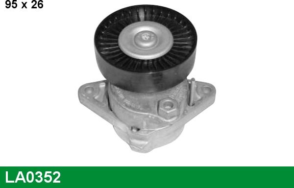 LUCAS LA0352 - Belt Tensioner, v-ribbed belt autospares.lv