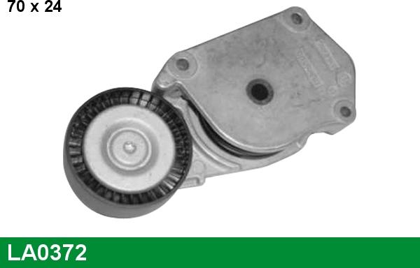 LUCAS LA0372 - Belt Tensioner, v-ribbed belt autospares.lv