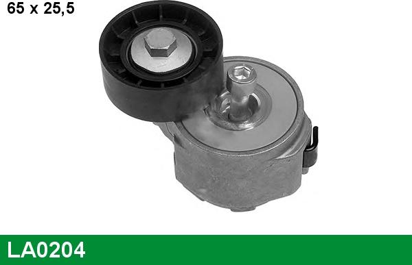 LUCAS LA0204 - Belt Tensioner, v-ribbed belt autospares.lv