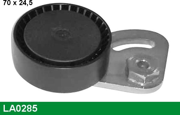 LUCAS LA0285 - Pulley, v-ribbed belt autospares.lv