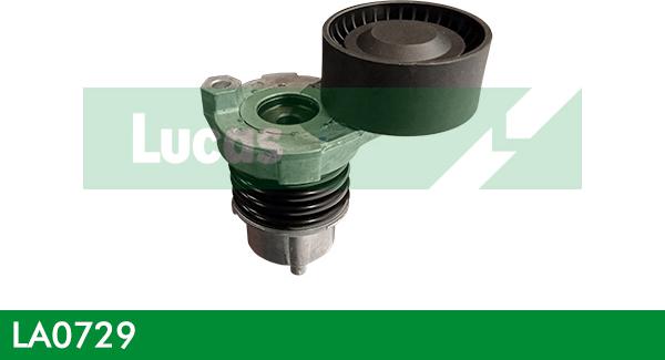 LUCAS LA0729 - Belt Tensioner, v-ribbed belt autospares.lv