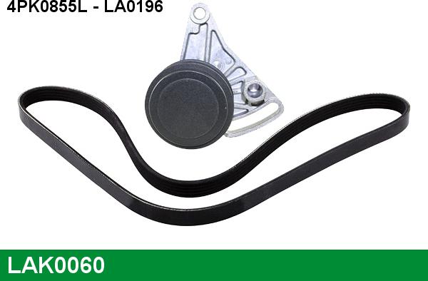 LUCAS LAK0060 - V-Ribbed Belt Set autospares.lv