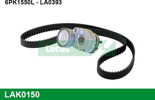 LUCAS LAK0150 - V-Ribbed Belt Set autospares.lv