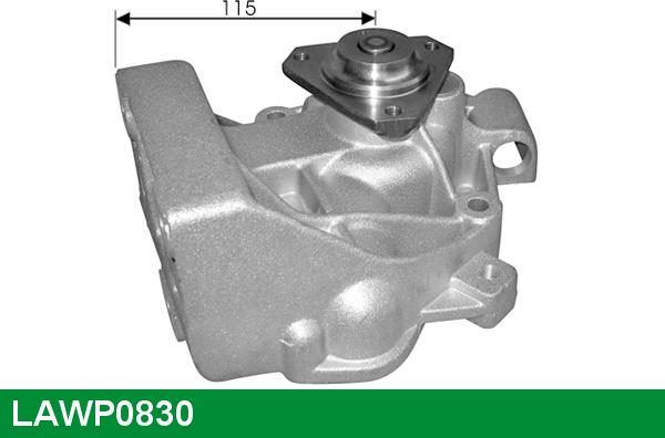 LUCAS LAWP0830 - Water Pump autospares.lv