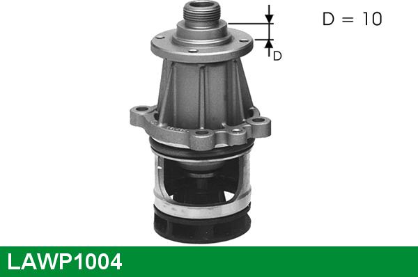 LUCAS LAWP1004 - Water Pump autospares.lv