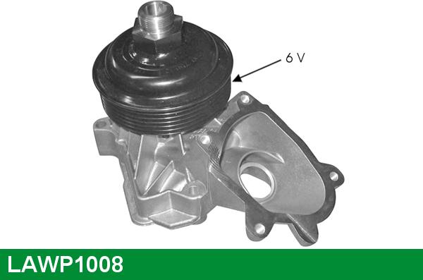 LUCAS LAWP1008 - Water Pump autospares.lv