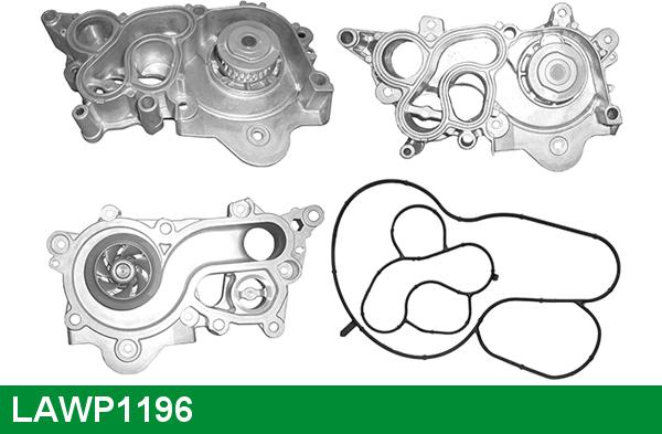 LUCAS LAWP1196 - Water Pump autospares.lv