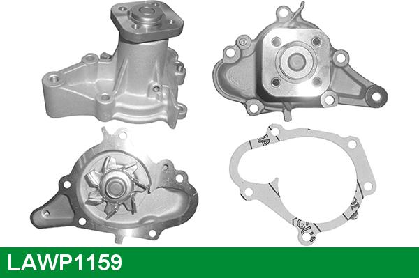 LUCAS LAWP1159 - Water Pump autospares.lv