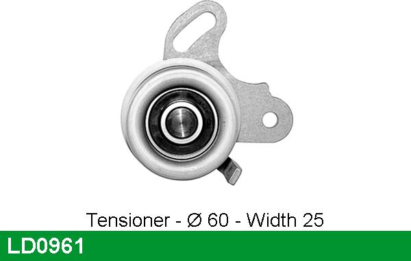 LUCAS LD0961 - Tensioner Pulley, timing belt autospares.lv