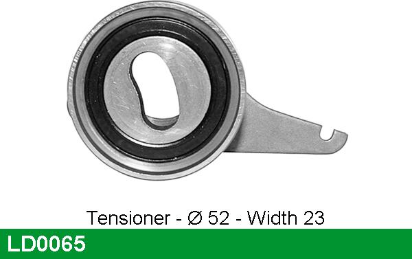 LUCAS LD0065 - Tensioner Pulley, timing belt autospares.lv