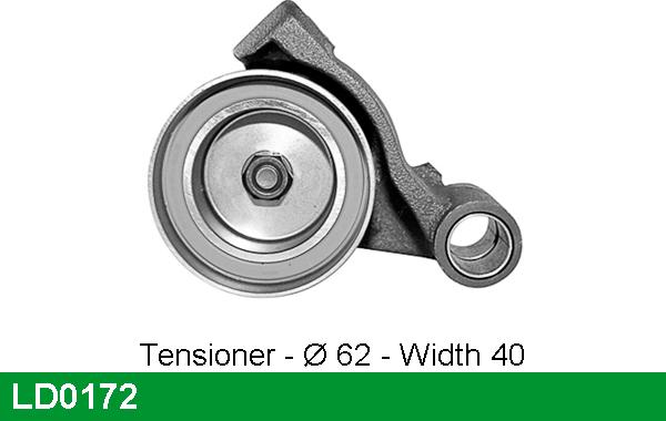 LUCAS LD0172 - Tensioner Pulley, timing belt autospares.lv