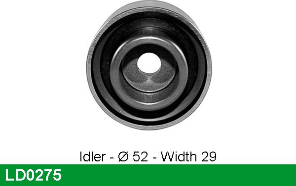 LUCAS LD0275 - Tensioner Pulley, timing belt autospares.lv