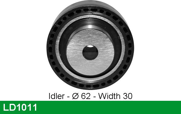 LUCAS LD1011 - Tensioner Pulley, timing belt autospares.lv