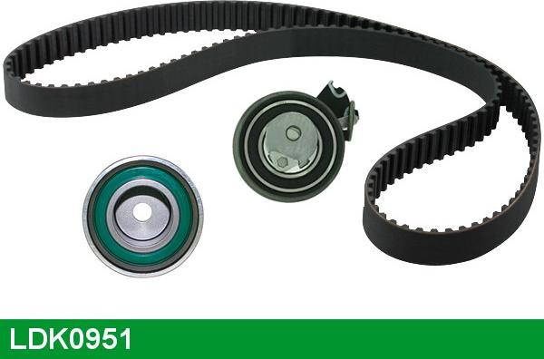 LUCAS LDK0951 - Timing Belt Set autospares.lv