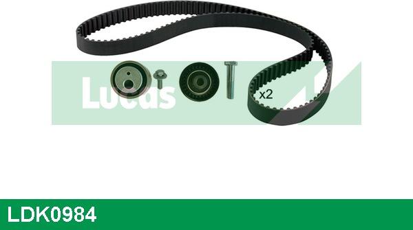 LUCAS LDK0984 - Timing Belt Set autospares.lv