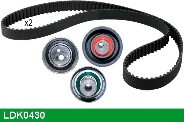 LUCAS LDK0430 - Timing Belt Set autospares.lv