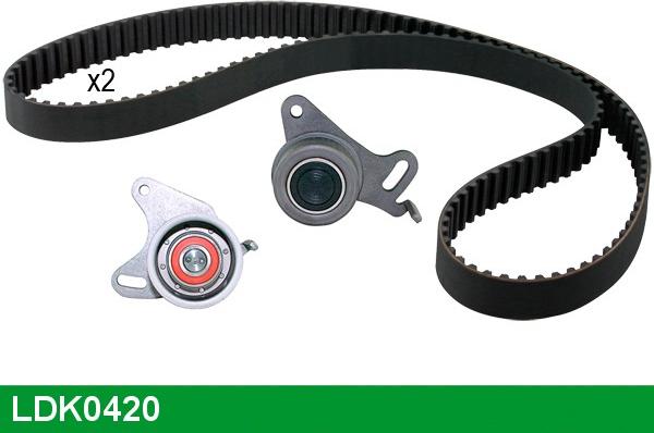 LUCAS LDK0420 - Timing Belt Set autospares.lv