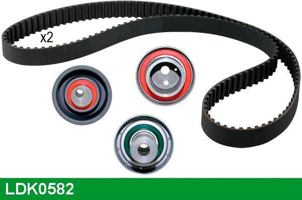 LUCAS LDK0582 - Timing Belt Set autospares.lv