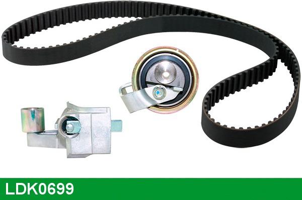 LUCAS LDK0699 - Timing Belt Set autospares.lv