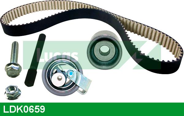 LUCAS LDK0659 - Timing Belt Set autospares.lv