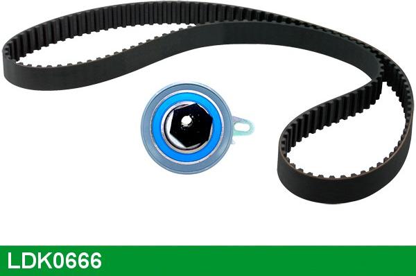 LUCAS LDK0666 - Timing Belt Set autospares.lv