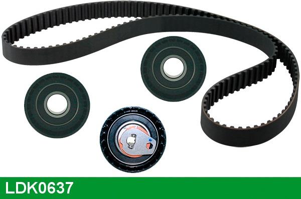 LUCAS LDK0637 - Timing Belt Set autospares.lv