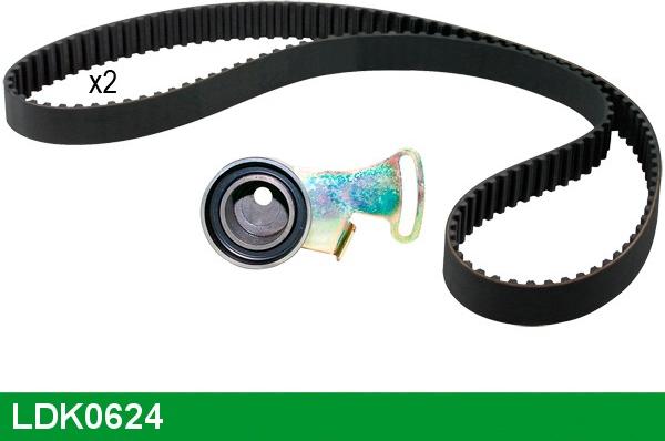 LUCAS LDK0624 - Timing Belt Set autospares.lv