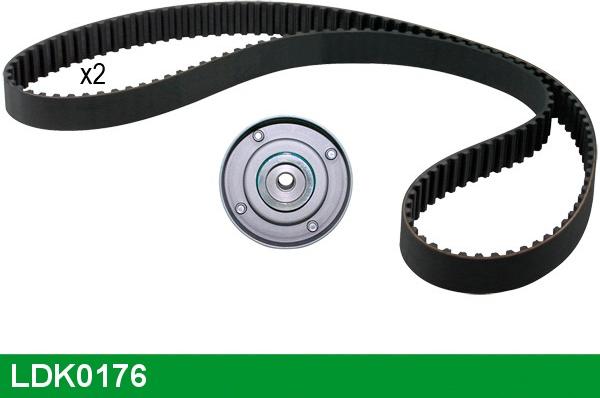 LUCAS LDK0176 - Timing Belt Set autospares.lv